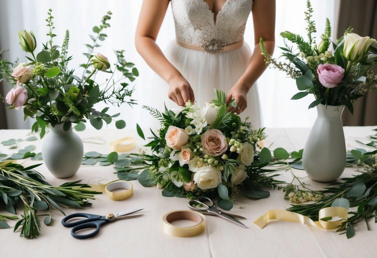 Budget wedding flower arrangements