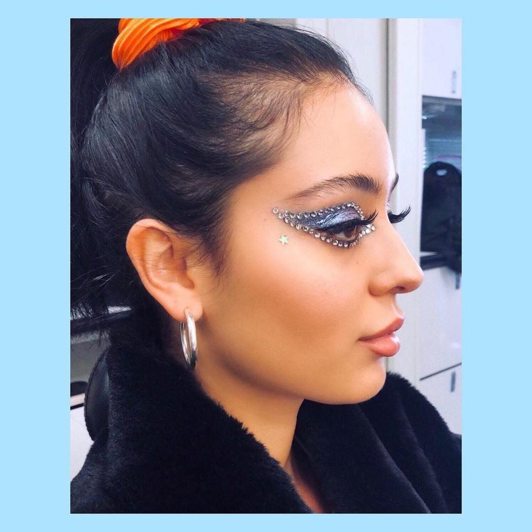 Smoky eye makeup inspired by Euphoria