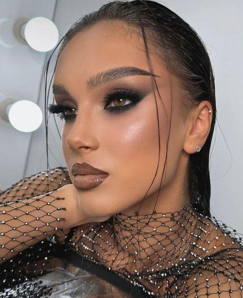 Sultry night out makeup glam