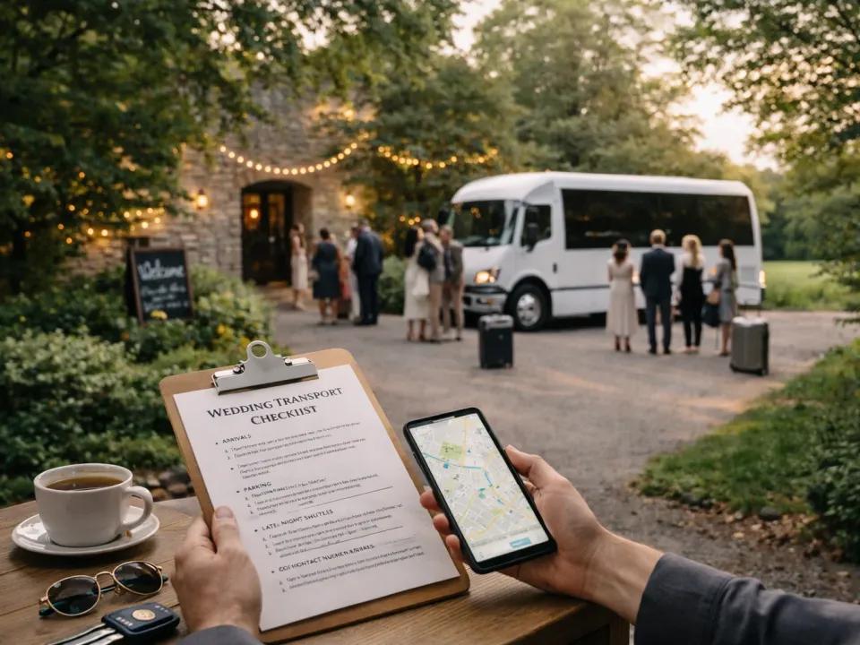 Wedding transportation planning