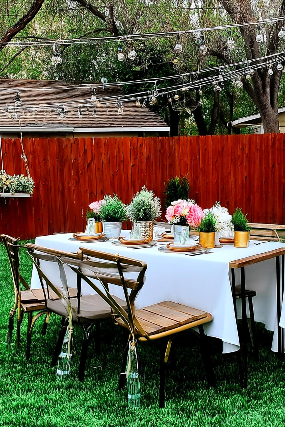 Casual Garden Party Vibes