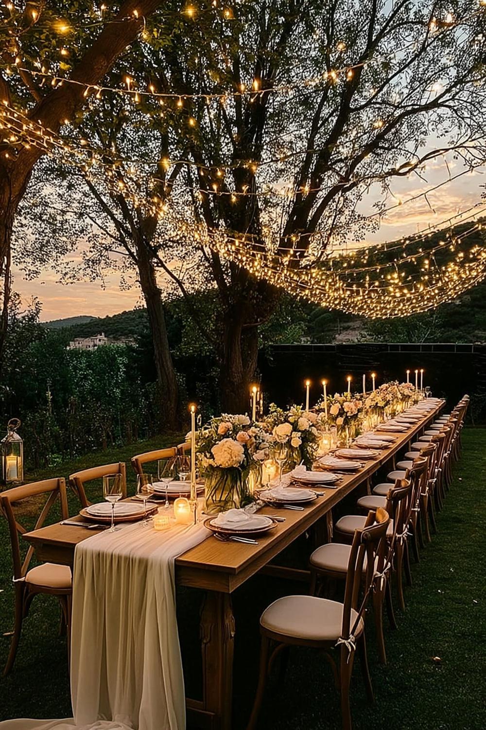 Tree Canopy Fairy Lights