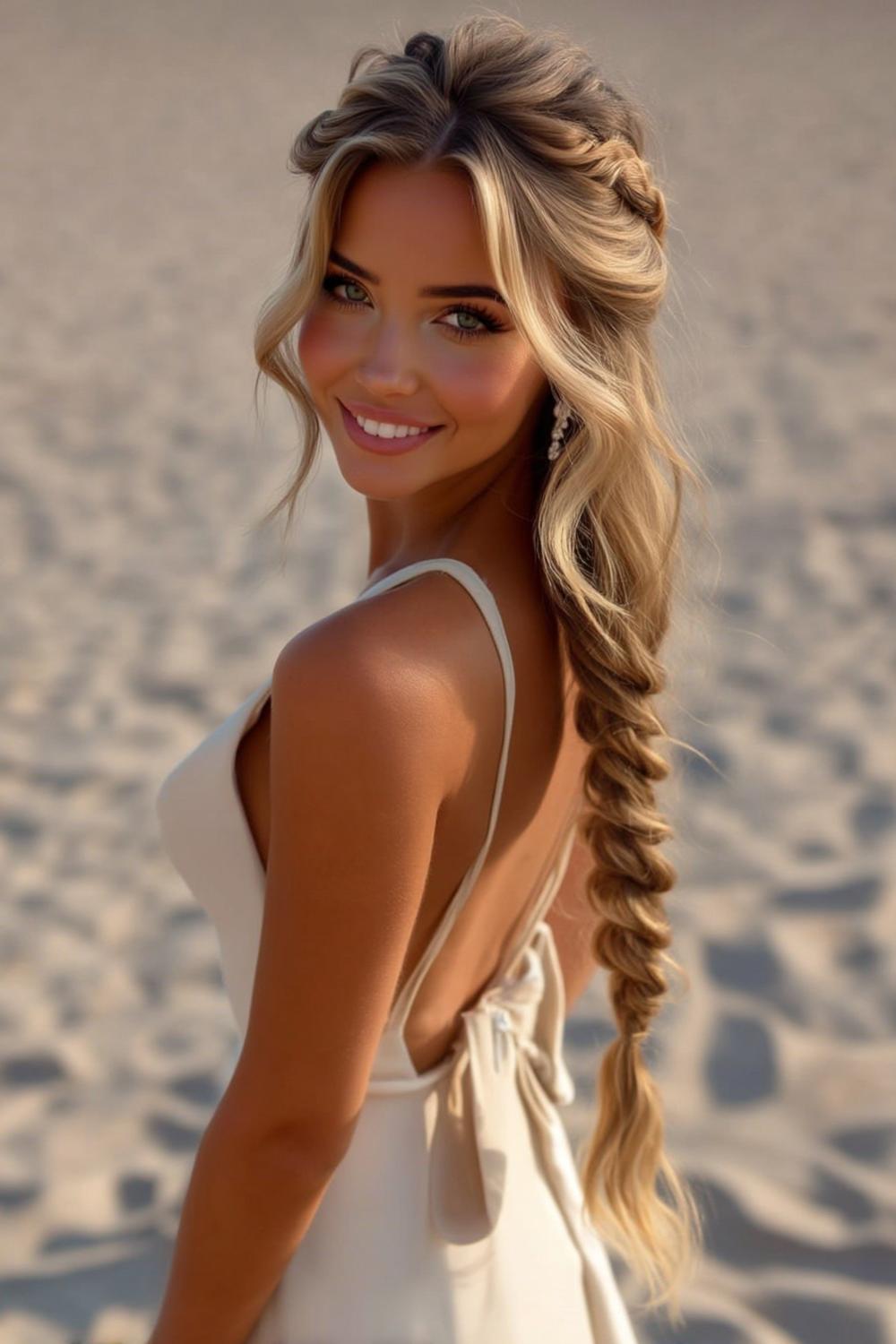 Effortless Beachy Bride Vibes