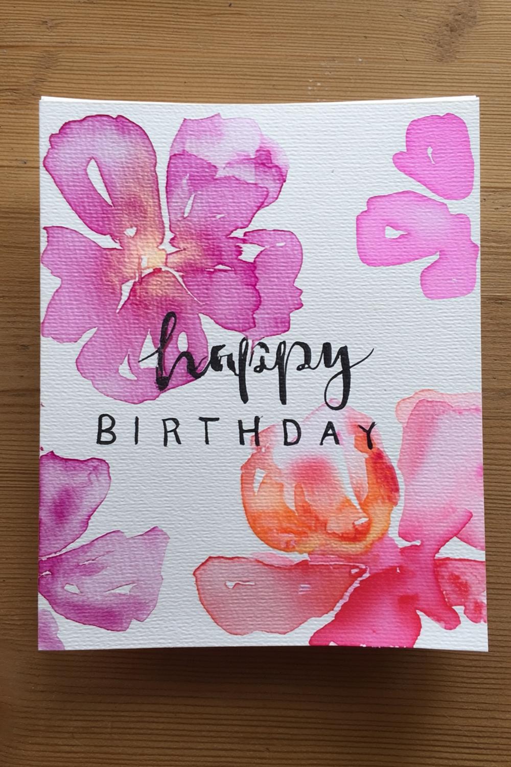 Dreamy Watercolor Florals