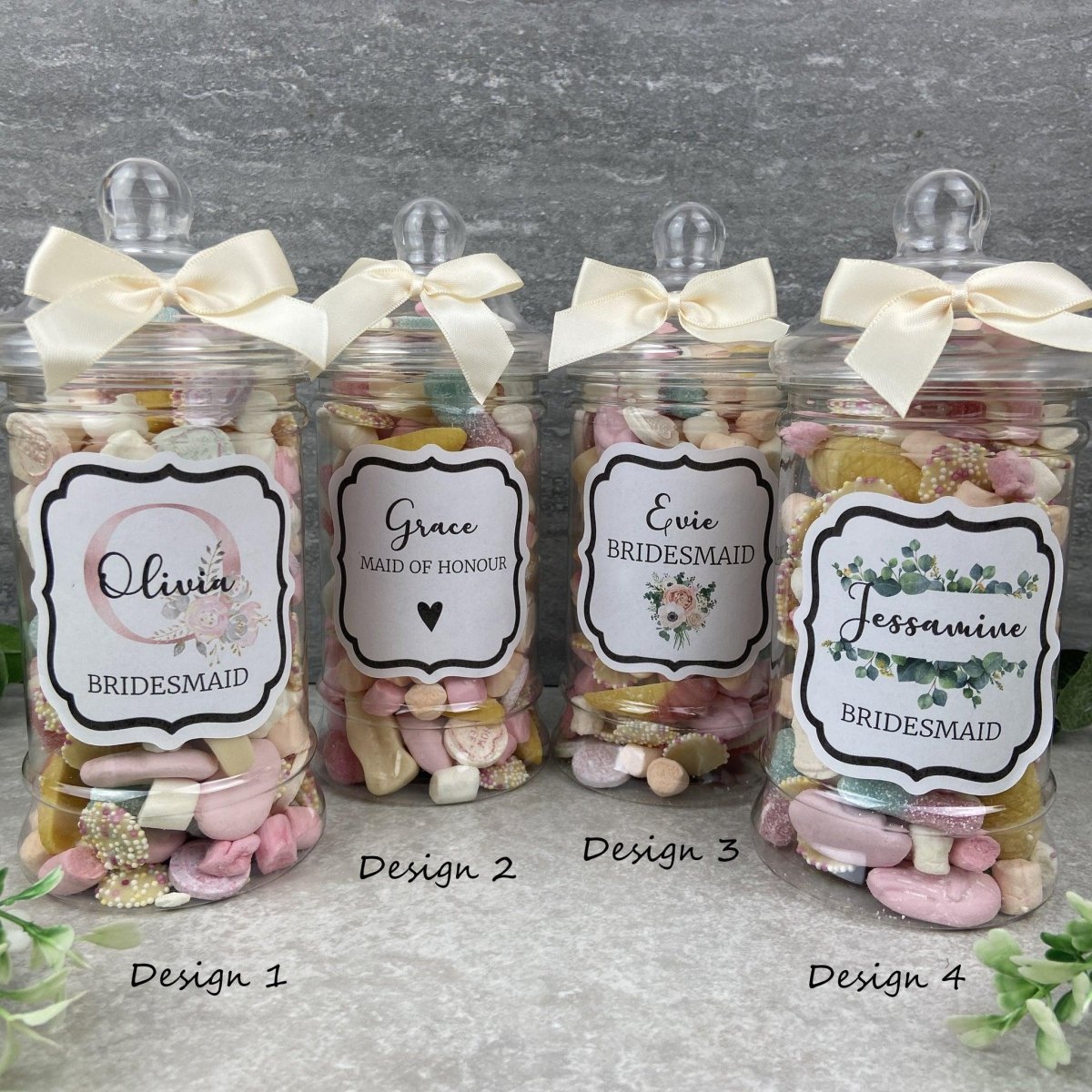 DIY bridesmaid proposal gift jar