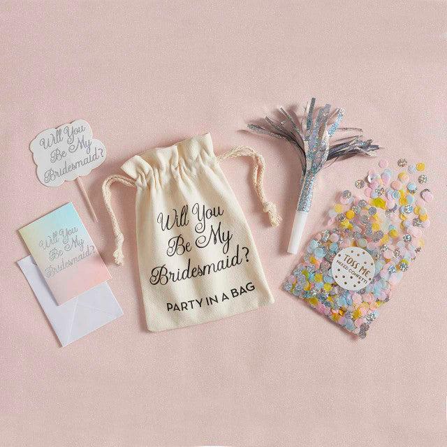 DIY bridesmaid sweet treat bag