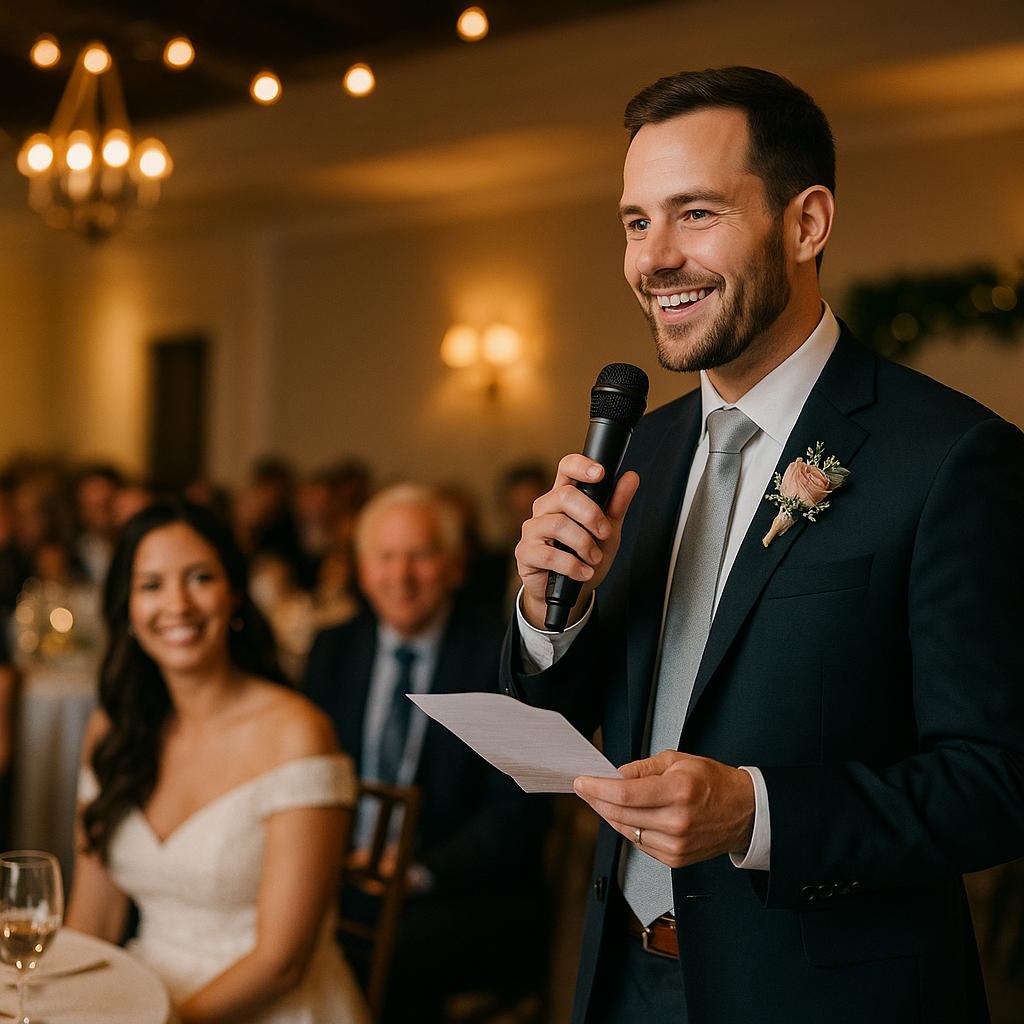 Best Man Speech Opening Lines for Every Wedding Day