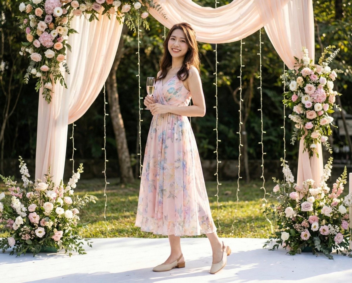 Comfortable wedding guest shoes
