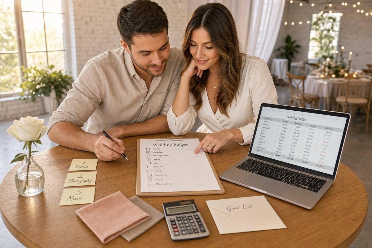 Wedding budget planning checklist