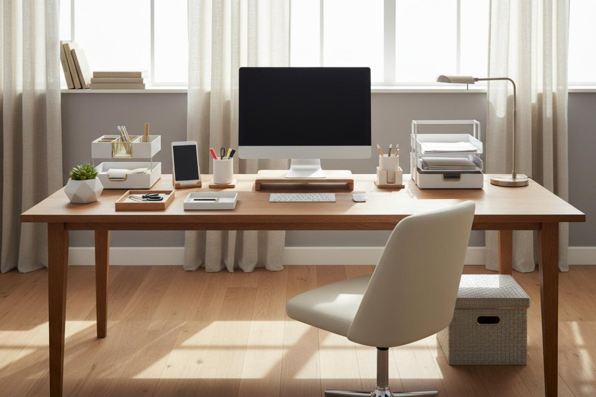 Home Office Organization Ideas for a Creative Space