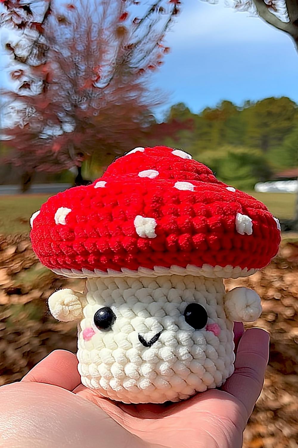 Adorable Mushroom Character
