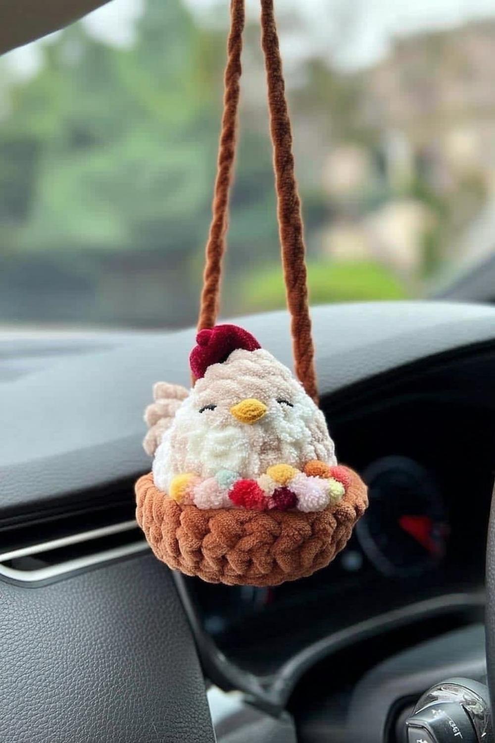 Hanging Chicken Basket