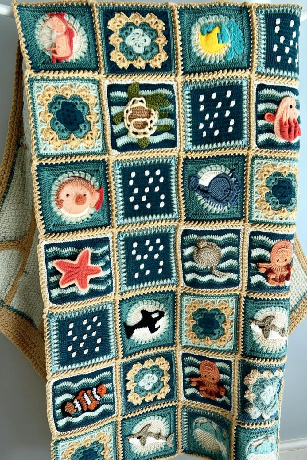Ocean Life Blanket