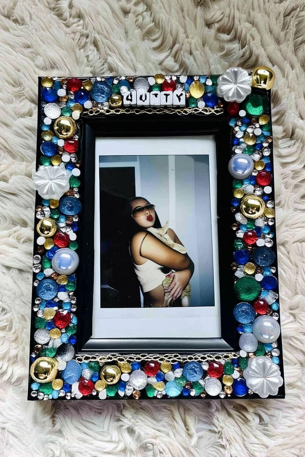 Jeweled Glamour Frame