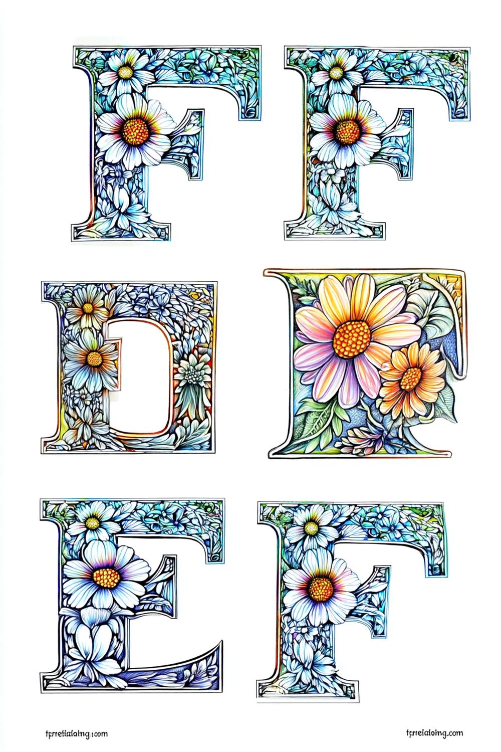 Daisy Chain Alphabet Collection