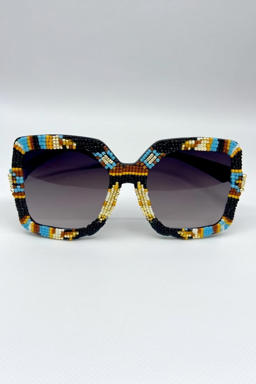 Geometric Beadwork Masterpiece