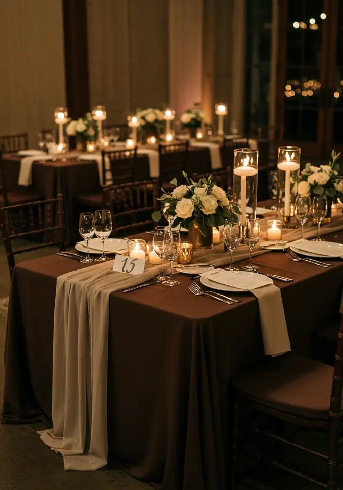 Espresso Brown Wedding Palette Ideas for a Timeless Day