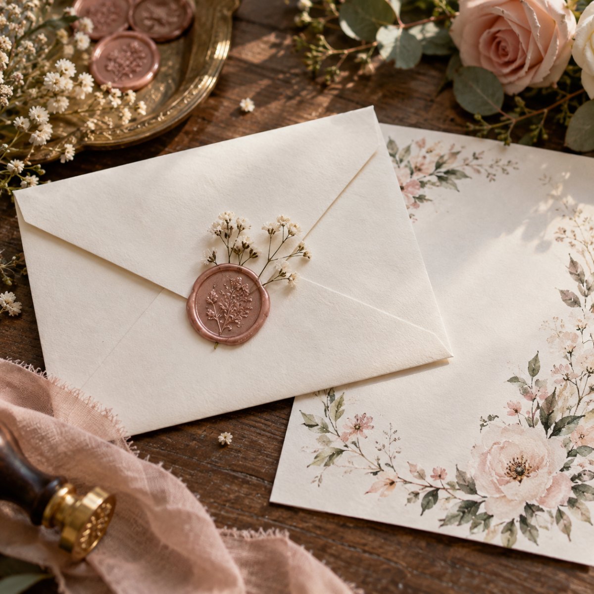 18 Wedding Wax Seal Ideas for Beautiful Invitations
