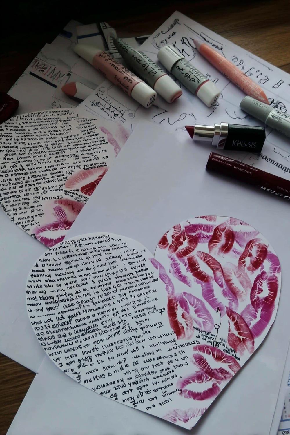 Handmade Lipstick Art Project