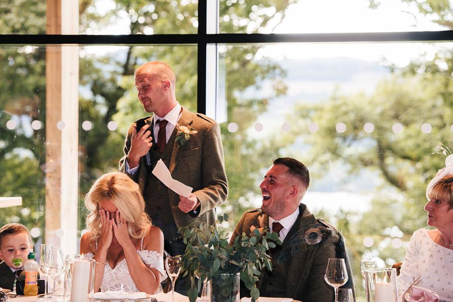 Emotional best man wedding speech