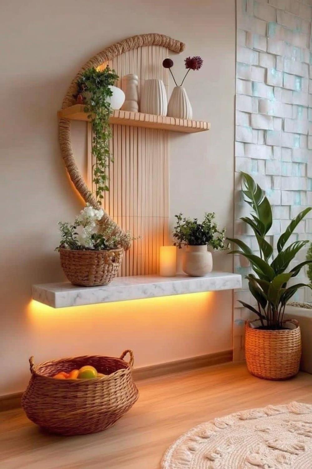 Boho Moon Shelf Magic