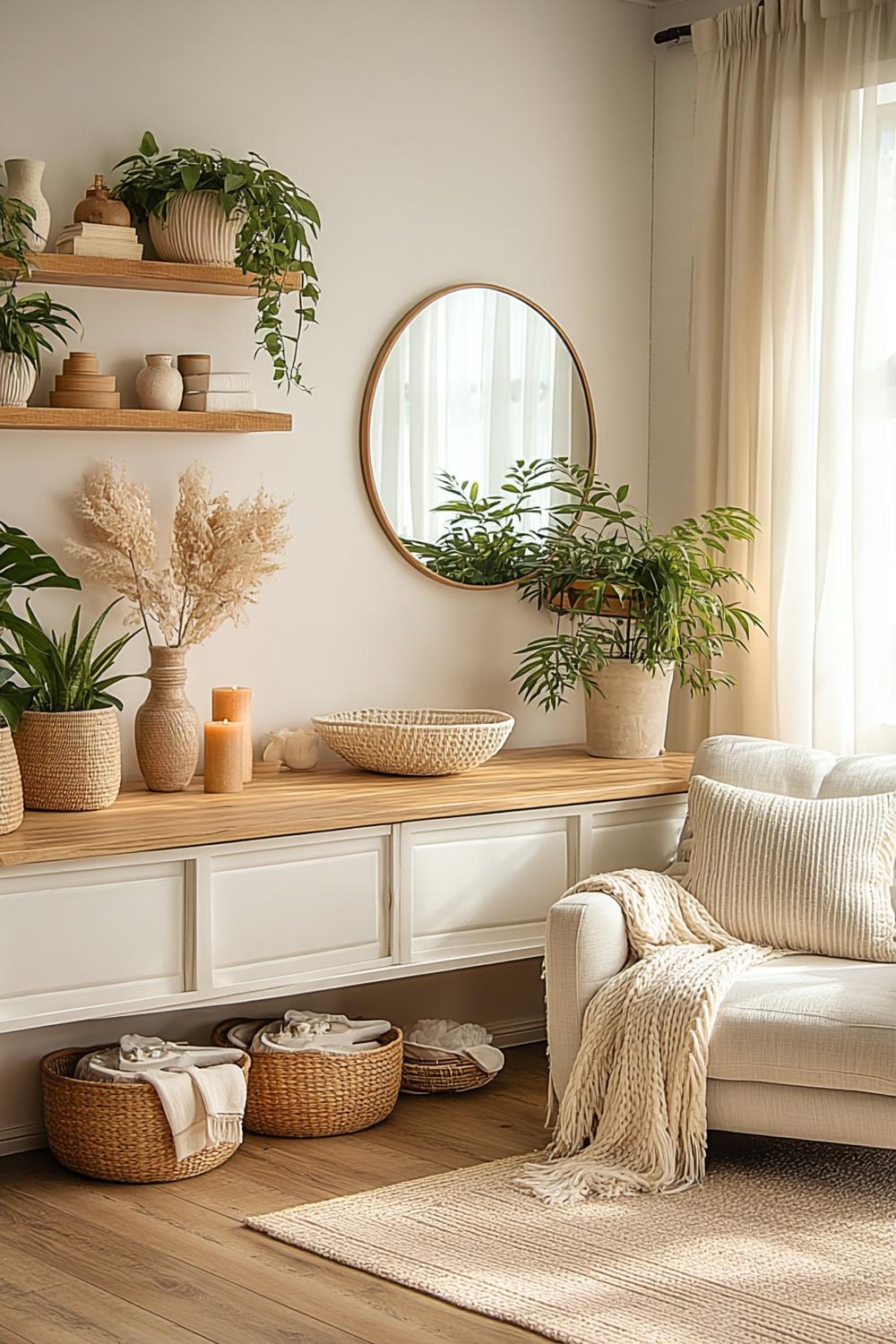 Natural Texture Living Room