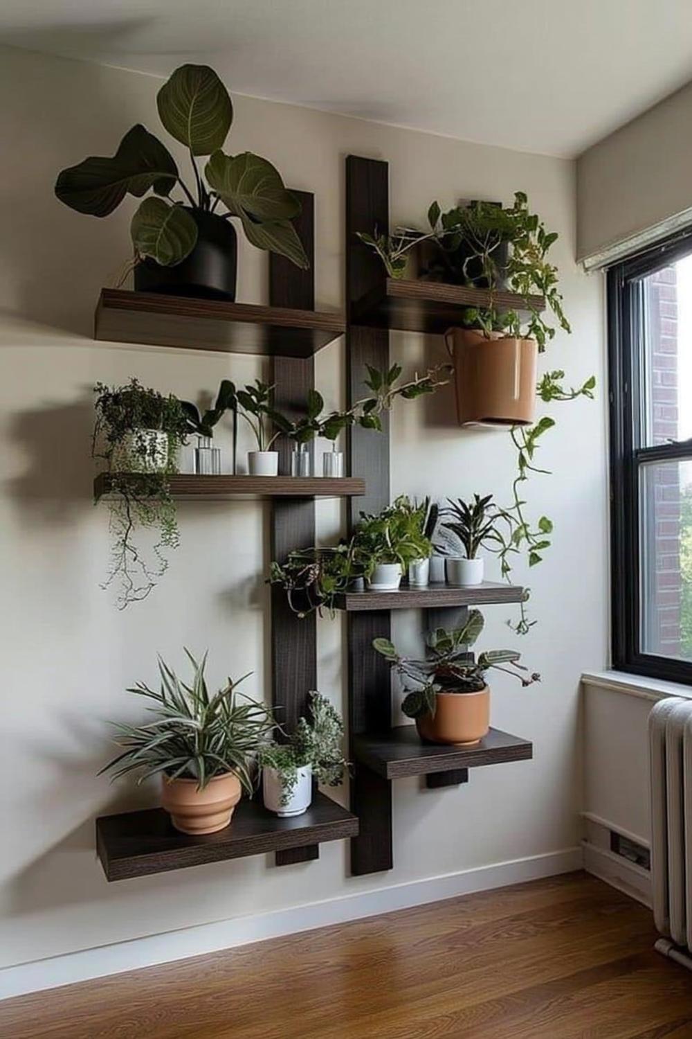 Vertical Plant Wall Display