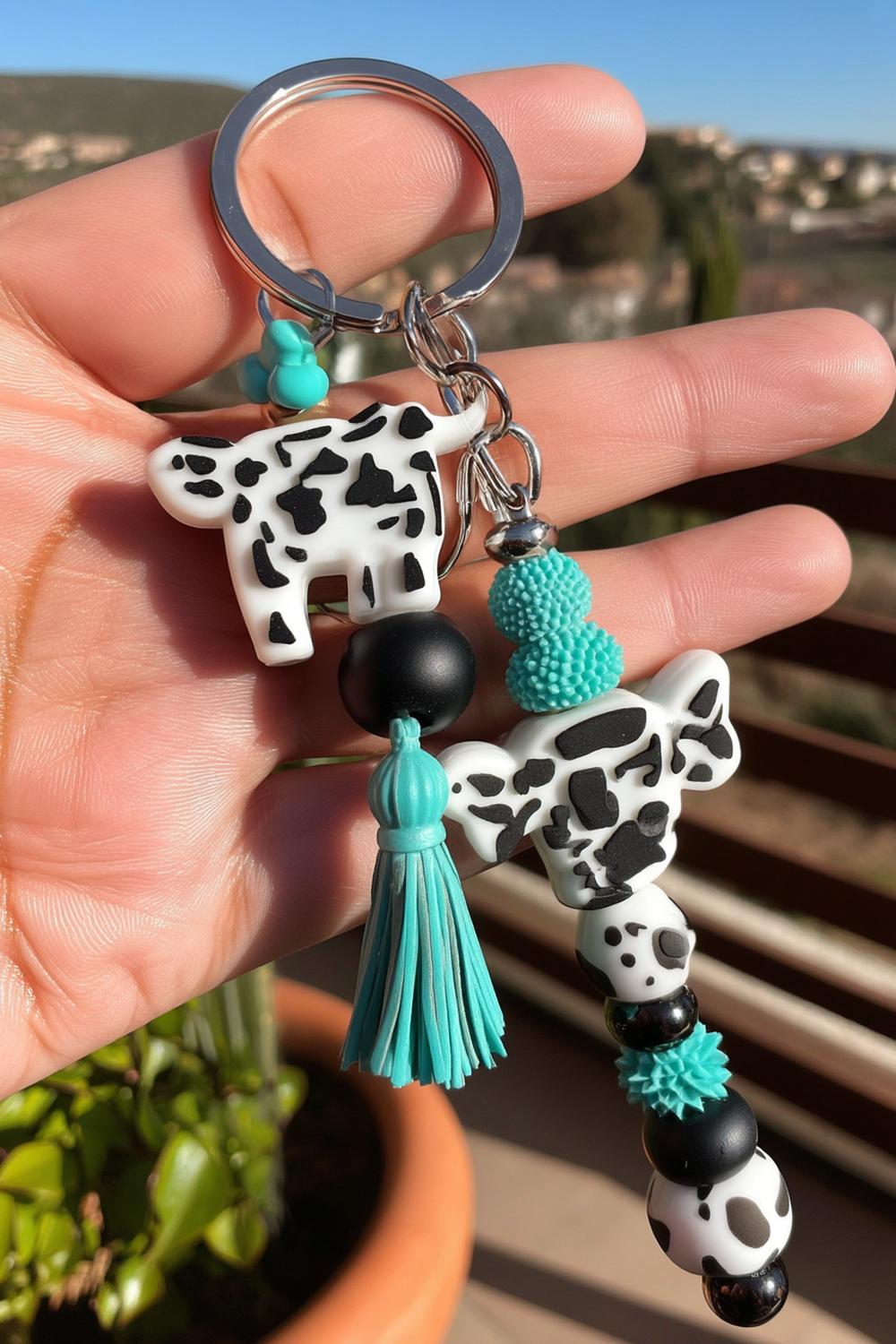 Playful Cow Print Theme