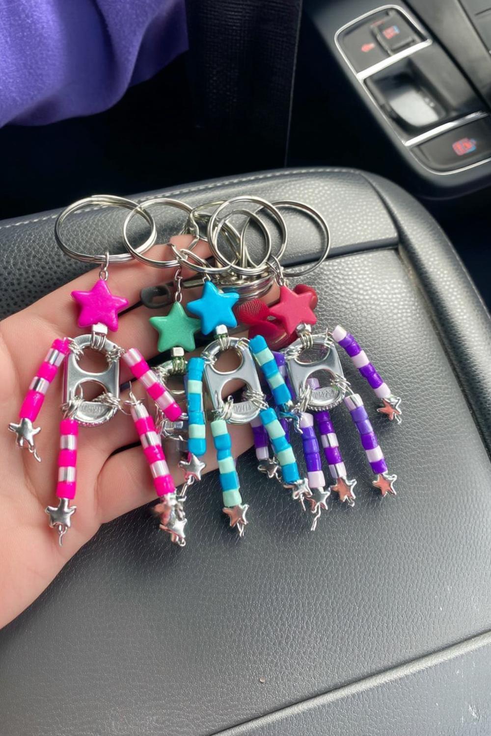 Vibrant Star Bead Clusters