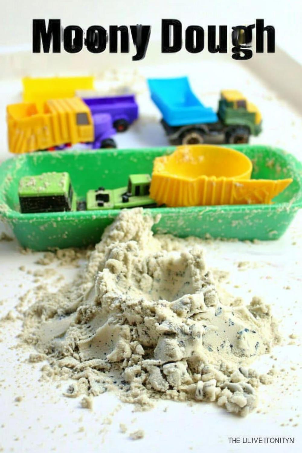 How to Make Moon Dough: 25+ DIY Sensory Play Ideas