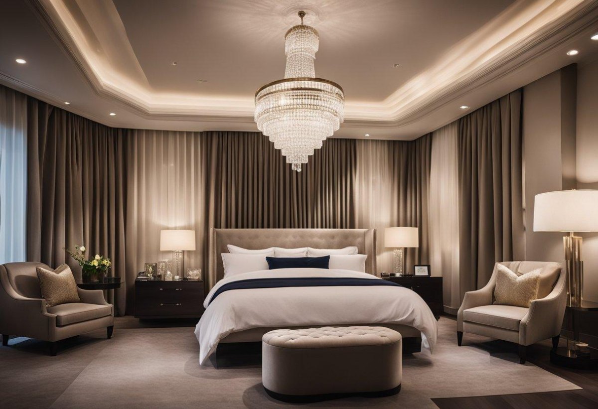 Luxury hotel inspired bedroom