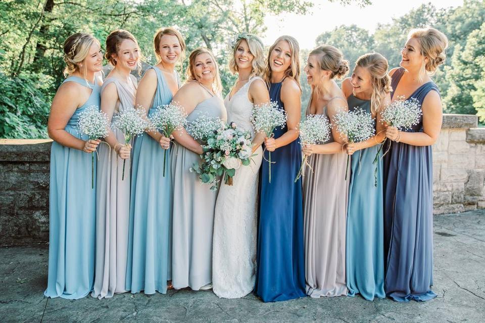 Mismatched Bridesmaid Dresses Ideas for a Dream Wedding