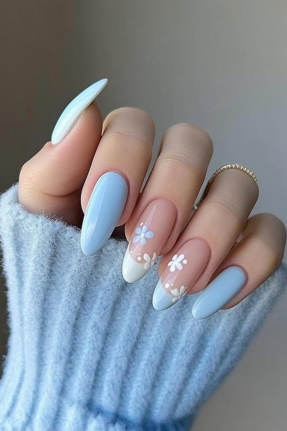 Baby Blue Blooms