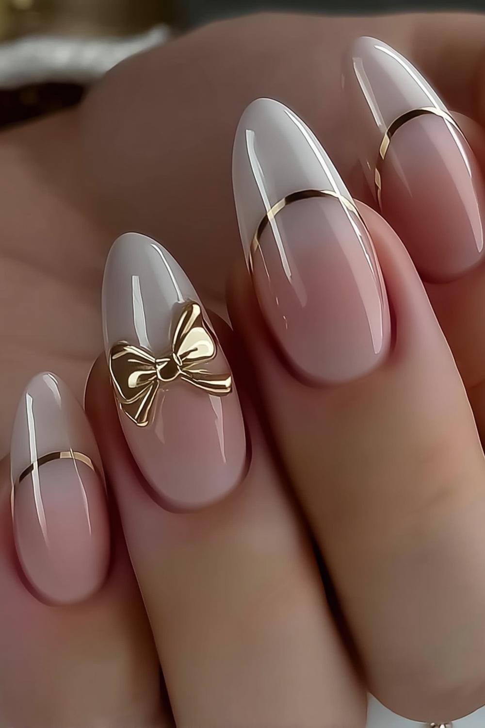 Golden Bow Elegance