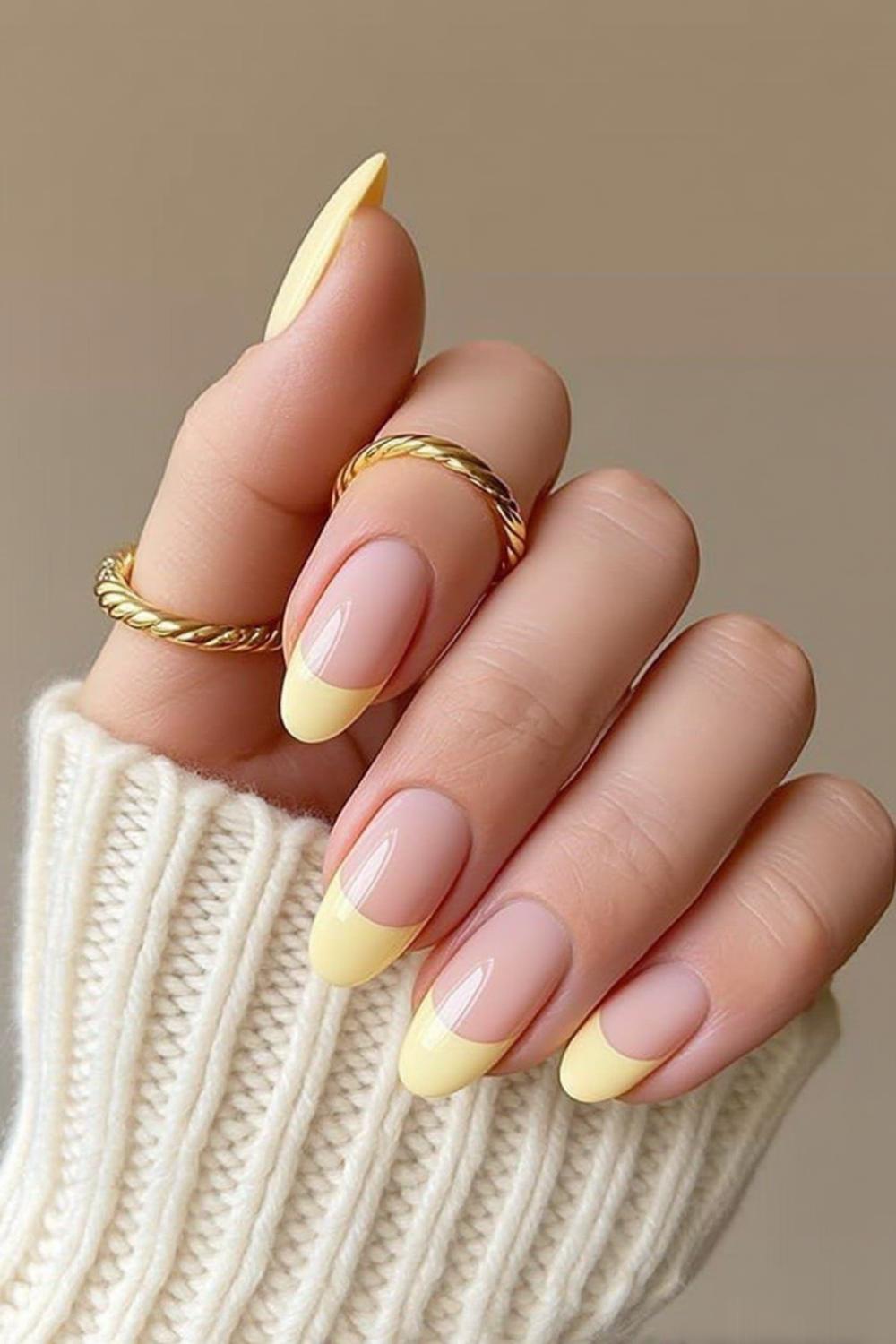 Sunny French Tips