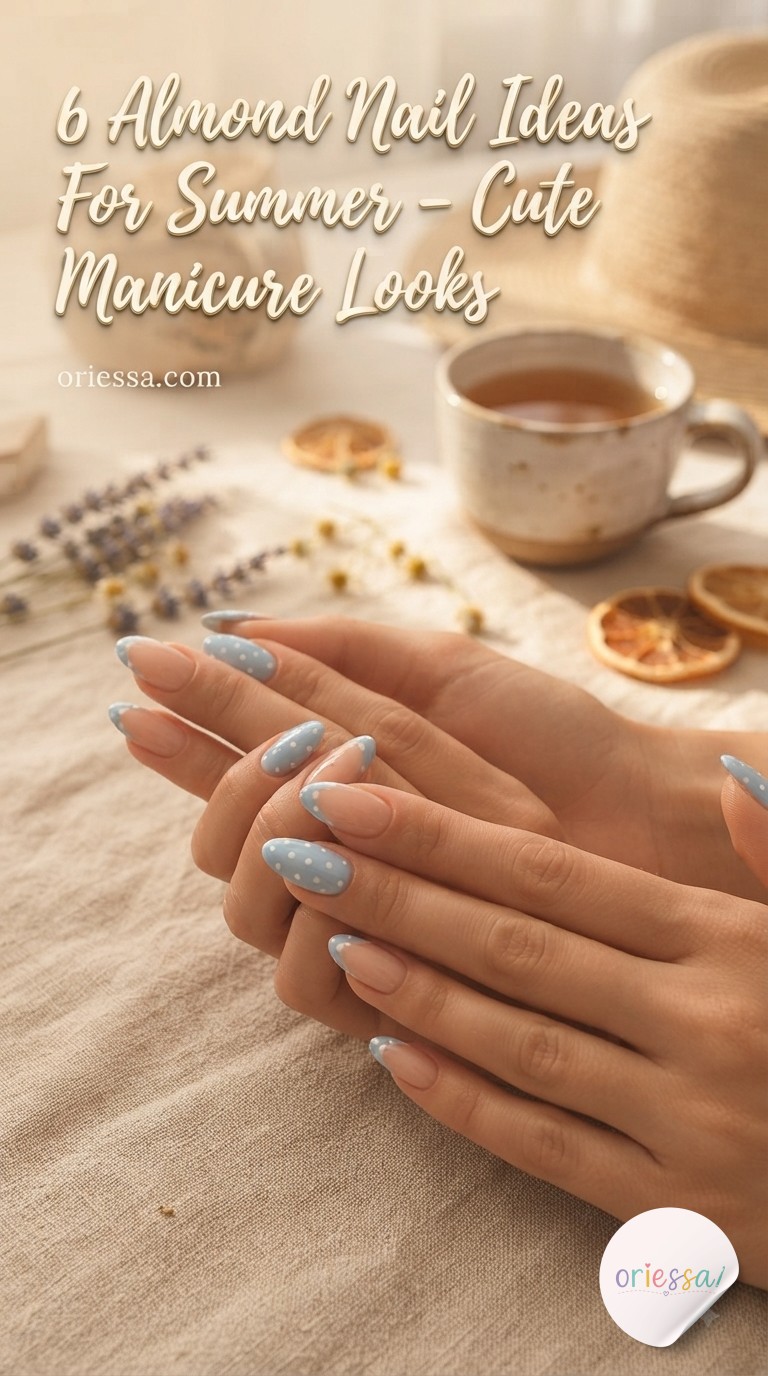 6 Almond Nail Ideas For Summer - Cute Manicure Looks