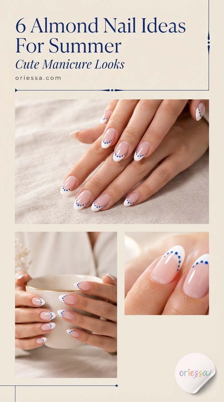 6 Almond Nail Ideas For Summer - Cute Manicure Looks