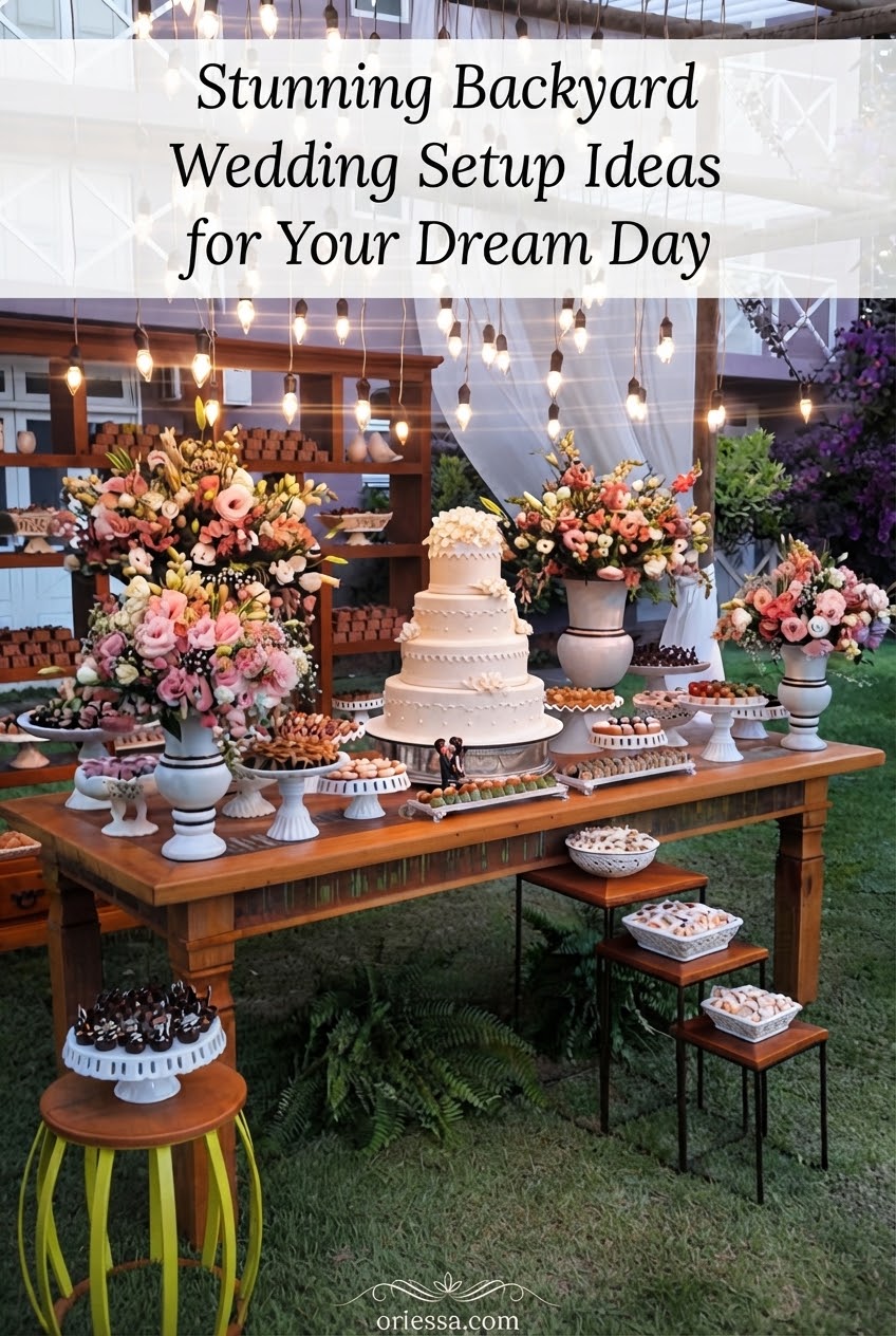 Stunning Backyard Wedding Setup Ideas for Your Dream Day