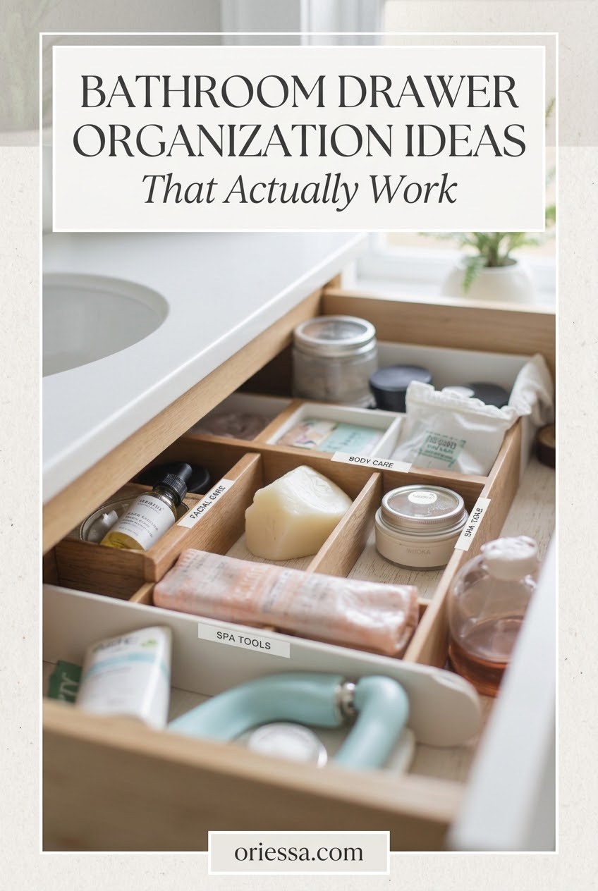 Bathroom Drawer Organization Ideas That Actually Work