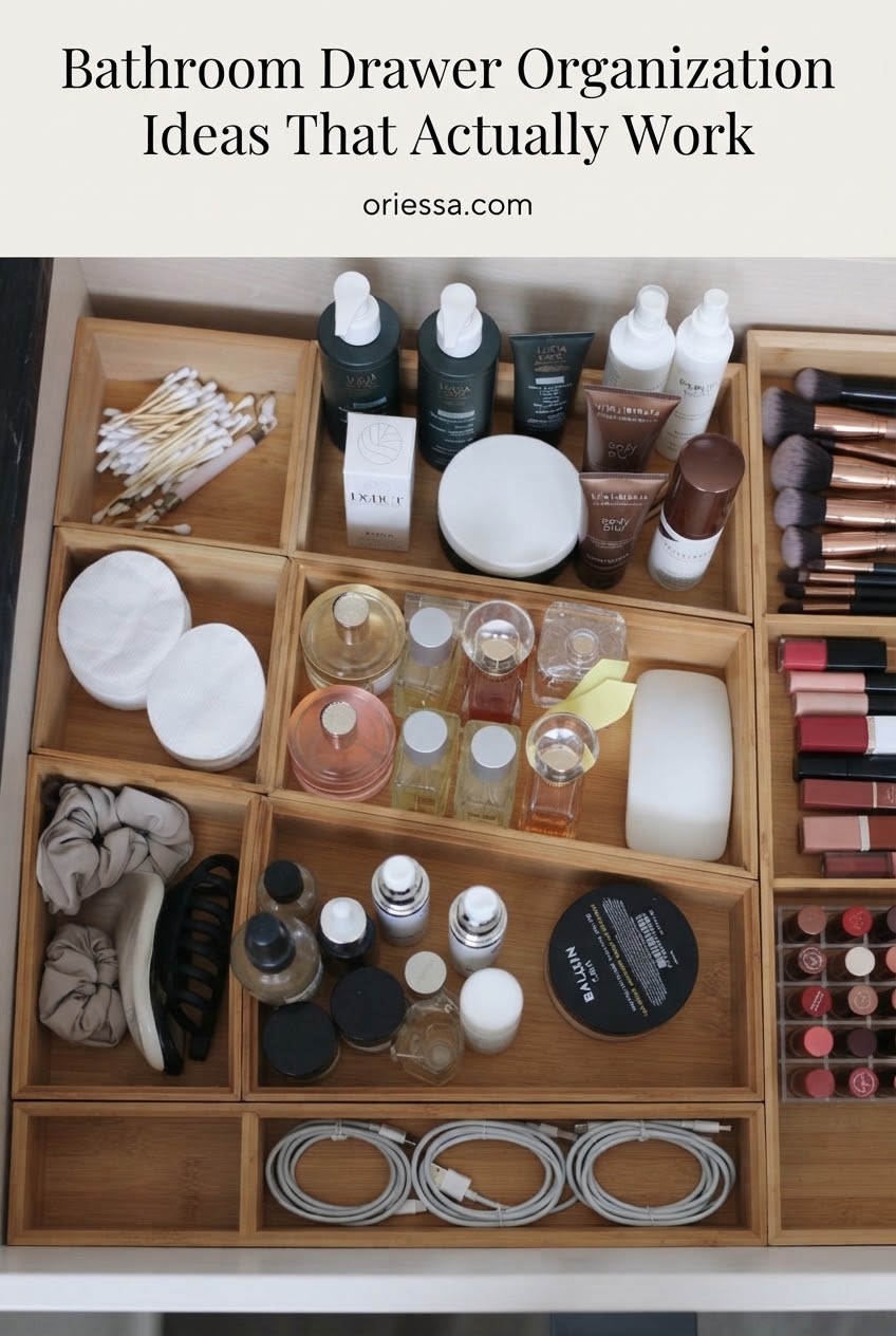 Bathroom Drawer Organization Ideas That Actually Work