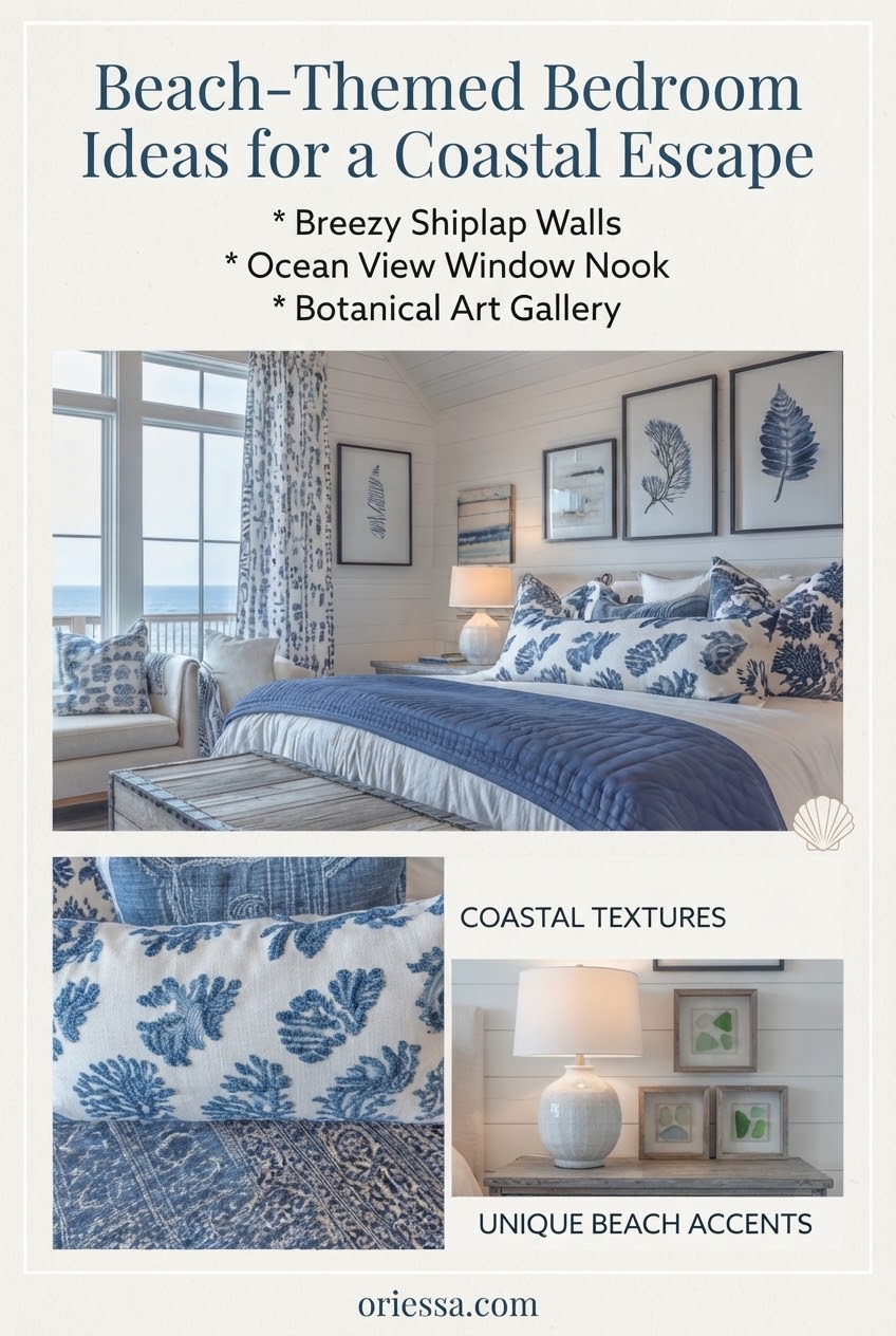 Beach-Themed Bedroom Ideas for a Coastal Escape