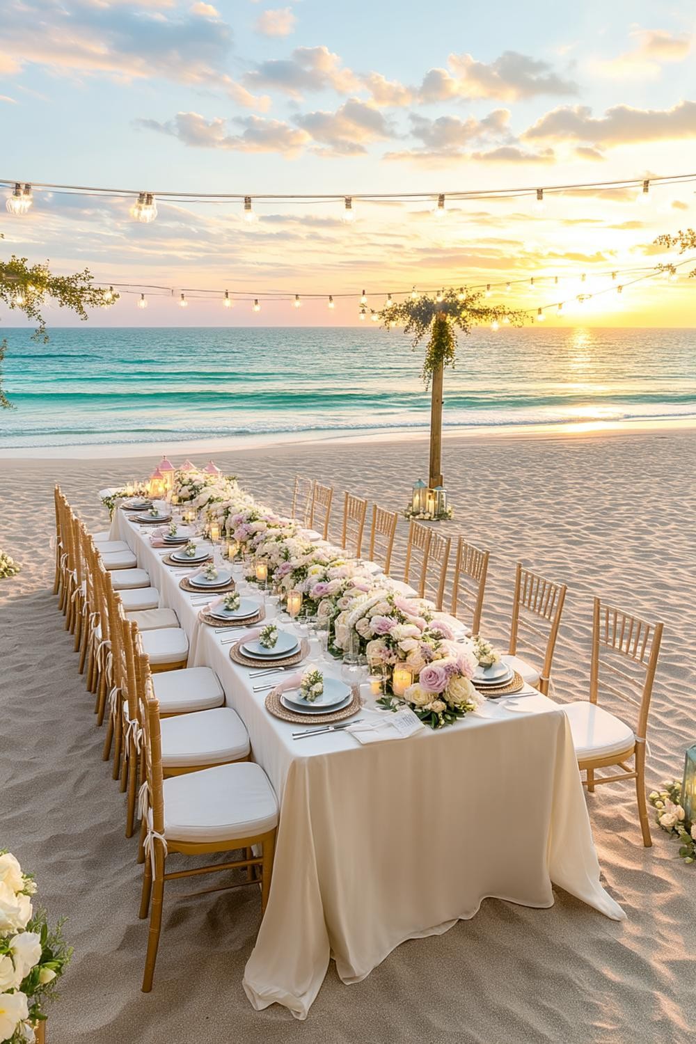 Golden Hour Reception Magic