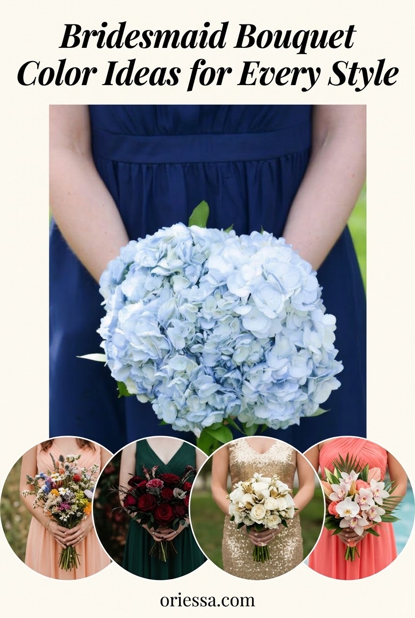 Bridesmaid Bouquet Color Ideas for Every Style