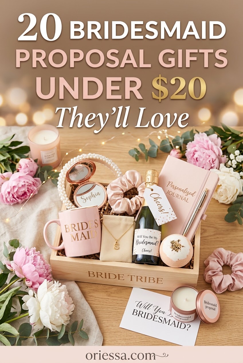 20 Bridesmaid Proposal Gifts Under $20 They'll Love