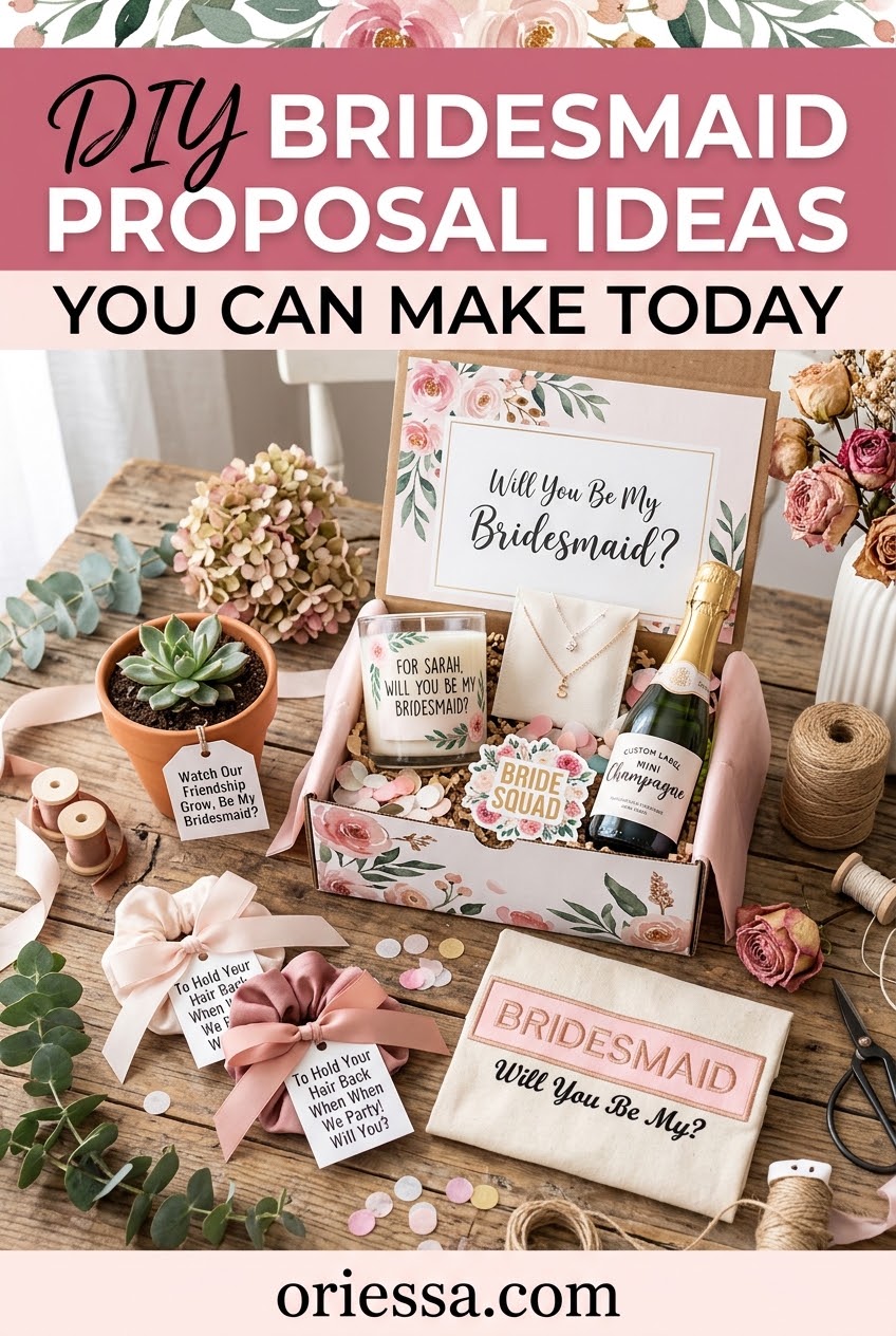 DIY Bridesmaid Proposal Ideas You Can Make Today