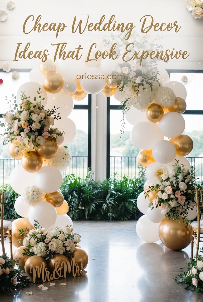 Cheap Wedding Decor Ideas That Look Expensive