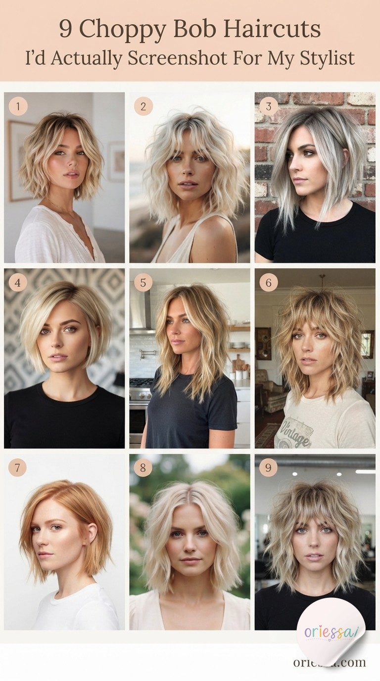 9 Choppy Bob Haircuts I'd Actually Screenshot For My Stylist