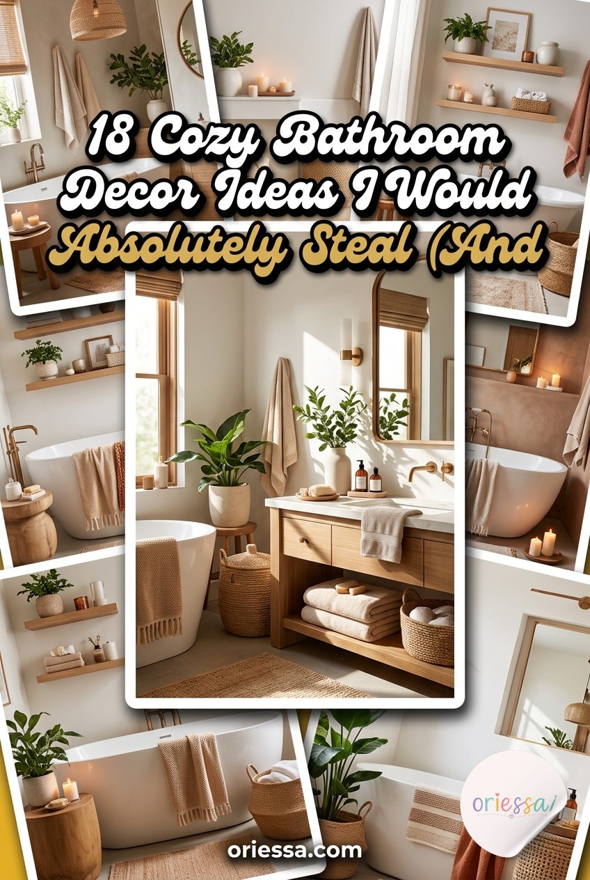 18 Cozy Bathroom Decor Ideas I Would Absolutely Steal (And