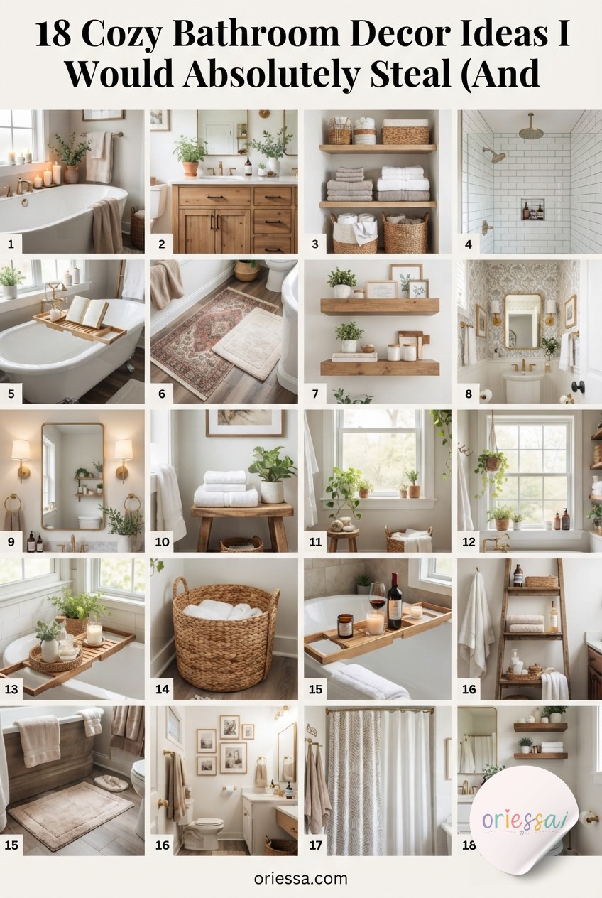 18 Cozy Bathroom Decor Ideas I Would Absolutely Steal (And