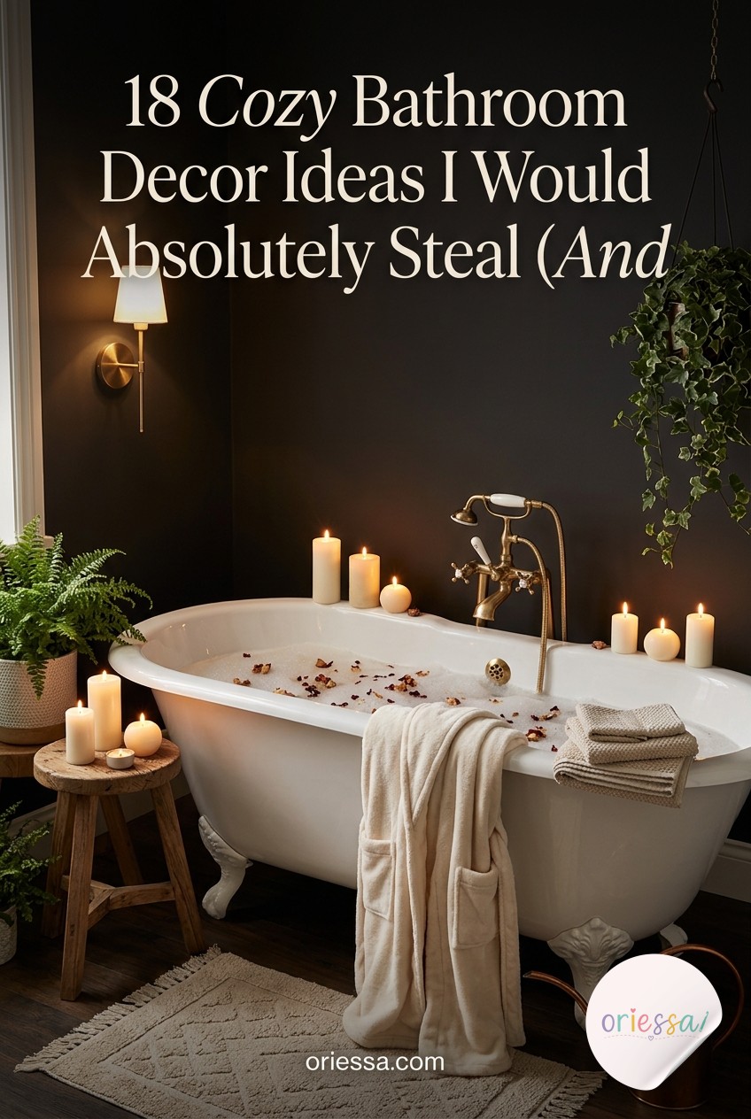 18 Cozy Bathroom Decor Ideas I Would Absolutely Steal (And